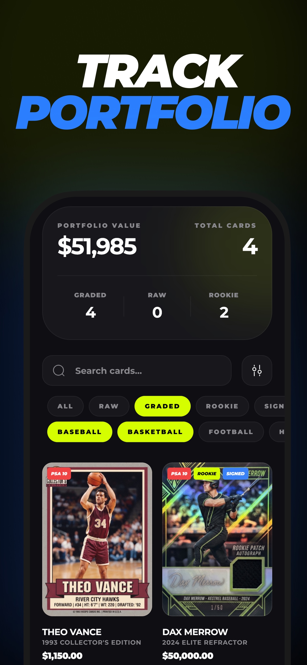 StarDex collection screen